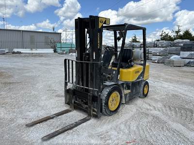 DAEWOO G25E-3 5,000 lb Class Industrial Warehouse Forklift Lift Truck LP bidadoo