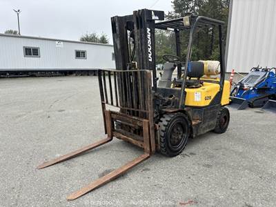 2006 Doosan G25E-3 4,500lbs Industrial Warehouse Forklift Lift Truck D/F bidadoo