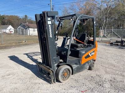 2021 Doosan GC25S-9 5,000 lbs Industrial Warehouse Forklift Lift -Parts/Repair
