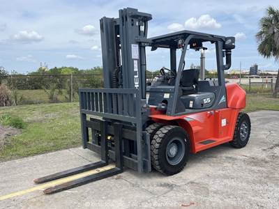 2024 Heli CPCD55-CU7G 11K Industrial Forklift 16' Lift Truck Diesel bidadoo -New
