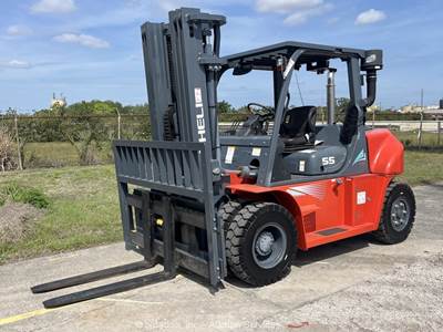 2024 Heli CPCD55CU7G 11K Industrial Forklift 16' Lift Truck Cummins bidadoo -New