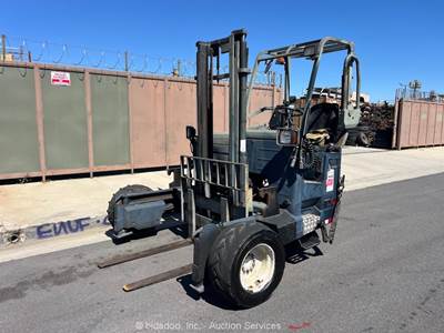2013 Hiab M45 4,500 lbs Rough Terrain Forklift Truck Mounted Lift Kubota bidadoo