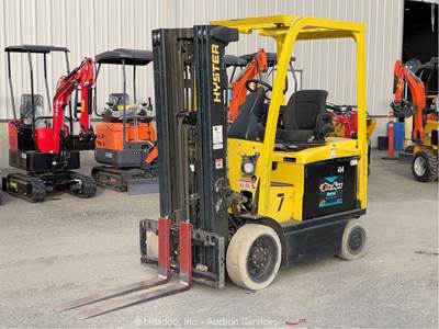 2018 Hyster E45XN-33 4,500 lb Class Electric Forklift Lift Truck bidadoo -Repair