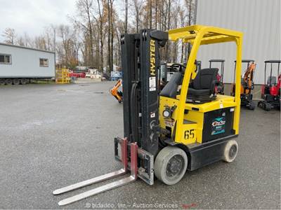 2017 Hyster E45XN-33 4,000 lb Class Electric Forklift Lift Truck bidadoo -Repair