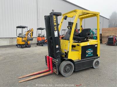2012 Hyster E45XN-33 4,500 lbs Electric Warehouse Forklift Lift Truck bidadoo