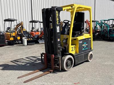 2016 Hyster E45XN-33 4,350 lbs Electric Forklift Lift Truck Aux Hyd 48V bidadoo
