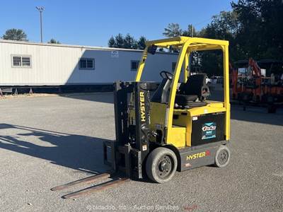2012 Hyster E45XN-33 4,500LB Warehouse Electric Forklift Lift Truck 48V bidadoo