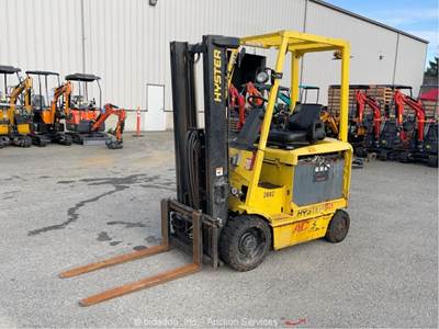 2005 Hyster E50Z-33 Electric 5,000 lb Warehouse Forklift Lift 48V -Parts/Repair