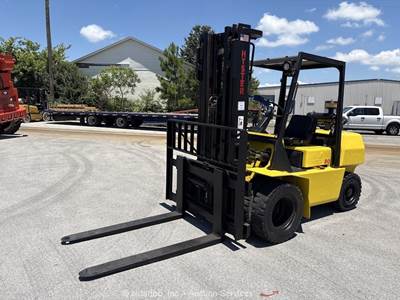 Hyster H 4.00XL-5 8,000 Lb Industrial Forklift Lift Truck Perkins Diesel bidadoo
