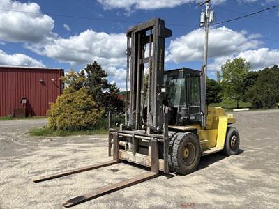 2000 Hyster H280XL 28,000 lbs Rough Terrain Forklift Truck Cab Perkins bidadoo