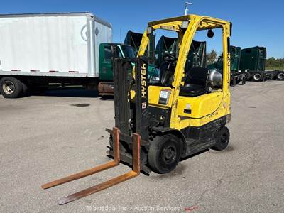 2018 Hyster H30FT 3,000 lbs Industrial Warehouse Forklift Lift Truck LPG bidadoo