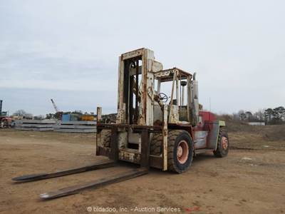 Hyster H360XL 36,000 lbs Forklift Lift Truck Perkins Diesel A/T bidadoo