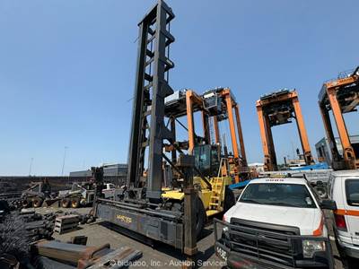 2012 Hyster H450HDS-EC 15,400lbs Forklift 20' Stacker A/C Cab bidadoo -Repair