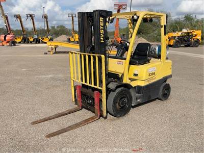 2019 Hyster H50FT 5,000 lbs Class Warehouse / Industrial Forklift bidadoo