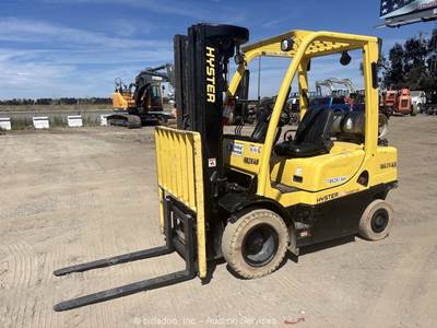 2017 Hyster H50FT 5,000 lbs Class Forklift Hydraulic Handling Lift Truck bidadoo