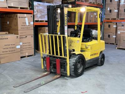 2005 Hyster H50XM 5,000 lbs Class Warehouse Forklift Lift Truck LPG bidadoo
