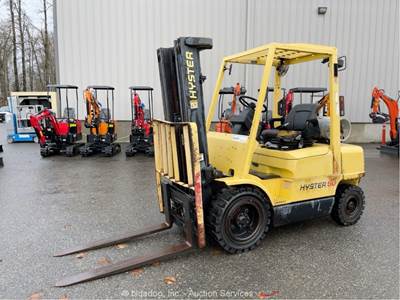 2003 Hyster H50XM 5,000 lbs Industrial Warehouse Forklift Lift Truck LPG bidadoo
