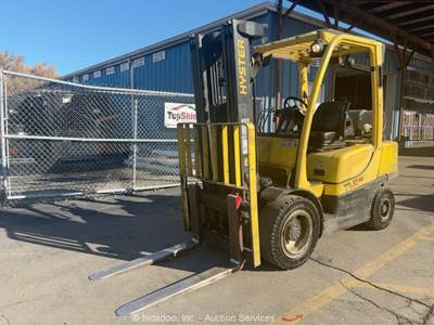 2014 HYSTER H60FT 6,000 lbs Class Warehouse Forklift Lift Truck PSI 2.2L bidadoo