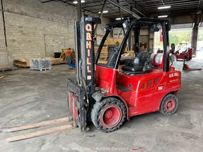 2007 Hyster H60FT 6,000 lbs Industrial Warehouse Forklift Lift Truck LP bidadoo