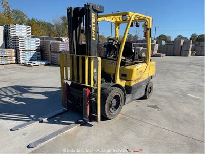 2014 Hyster H60FT 6,000 lbs Class Warehouse Forklift Lift Truck bidadoo