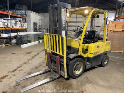 2014 Hyster H60FT 6,000 lbs Forklift Warehouse Industrial Lift Truck LPG bidadoo