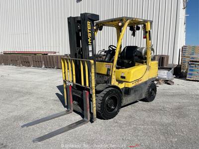 2015 HYSTER H60FT 6,000 lbs Class Industrial Warehouse Forklift Lift LPG bidadoo