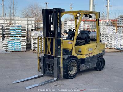 2014 HYSTER H60FT 6,000 lbs Warehouse Industrial Forklift Lift Truck LPG bidadoo