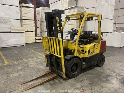 2016 Hyster H60FT 6,000 lb Class Forklift Warehouse Hydraulic Lift Truck bidadoo