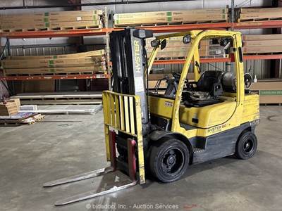 2015 Hyster H60FT 6,000 lbs Class Warehouse Forklift Lift Truck LPG bidadoo