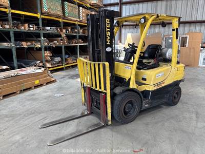 2014 Hyster H60FT 6,000 lbs Industrial Warehouse Forklift Truck LPG bidadoo