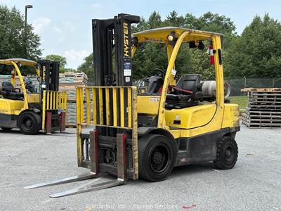 2013 HYSTER H60FT 6,000 lbs Industrial Warehouse Forklift Truck LPG bidadoo