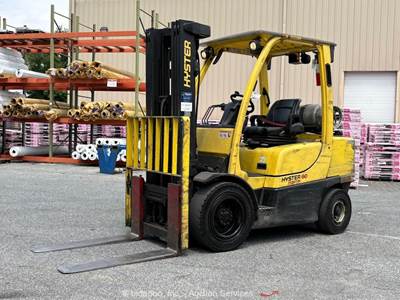 2015 HYSTER H60FT 6,000 lbs Industrial Warehouse Forklift Lift Truck bidadoo