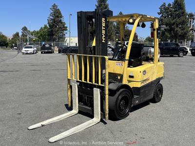 2015 HYSTER H60FT 6,000 lbs Industrial Warehouse Forklift Lift Truck bidadoo