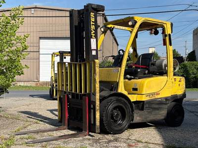 2012 HYSTER H60FT 6,000 lbs Class Forklift Warehouse Industrial Lift LPG bidadoo