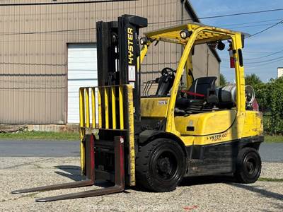 2014 HYSTER H60FT 6,000 lb Class Industrial Warehouse Forklift Truck LPG bidadoo