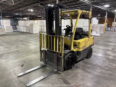 2011 Hyster H60FT 6,000 lbs Industrial Warehouse Forklift Truck LPG bidadoo