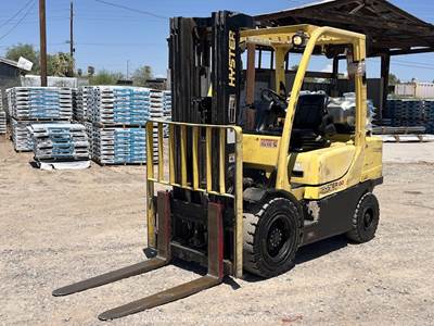 2015 Hyster H60FT 6,000 lb Class Industrial Warehouse Forklift Truck LPG bidadoo
