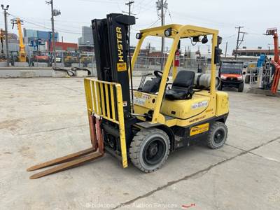2018 Hyster H60XT 6,000 lbs DF Industrial Warehouse Forklift Lift Truck bidadoo