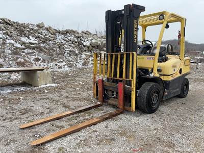 2016 Hyster H80FT 8,000 lb Industrial Warehouse Forklift Lift Truck D/F bidadoo