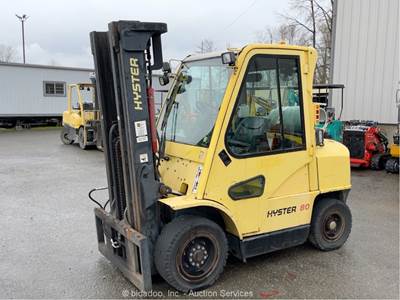 Hyster H80XM 8,000 LB Class Forklift Cab Lift Truck Propane/LPG -Parts/Repair