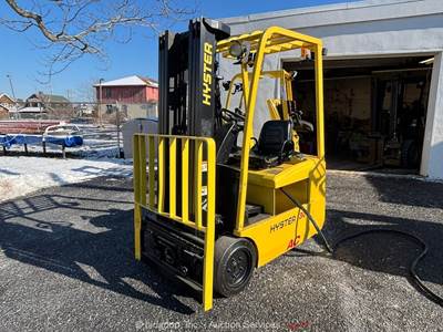 2008 Hyster J30ZT 3,000 lbs Electric Industrial Warehouse Forklift Truck bidadoo