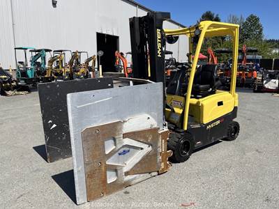 2019 Hyster J40XN 1,500 lbs Electric Clamp Forklift Warehouse Lift Truck bidadoo