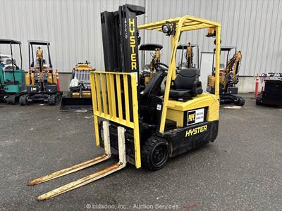 2009 Hyster J40ZT 3,800 lbs 3 Wheel Electric Forklift Lift Truck bidadoo