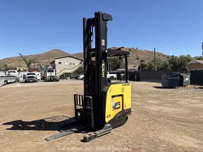 2019 Hyster N45ZR2-21.5 4,500lbs Industrial Electric Warehouse Forklift bidadoo