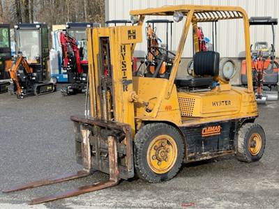 Hyster 4,600 lbs Rated Short Mast Propane Forklift Lift Truck -Parts/Repair