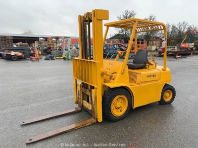 Hyster 3,000 lbs Class Forklift Warehouse Hydraulic Lift Truck LP -Parts/Repair