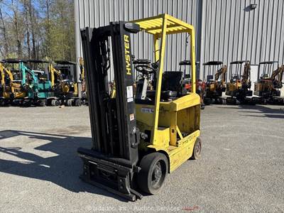 Hyster HYSTER 5,000 lbs Electric Forklift Warehouse Lift Truck bidadoo -Repair