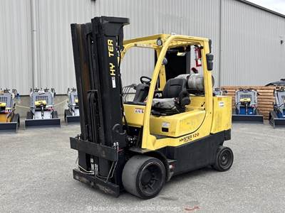 2018 Hyster S120FTS 12,000 lb Class Forklift Warehouse Lift Truck Kubota bidadoo