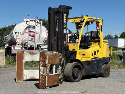 Hyster S135FT 9,250 lbs Hyd Barrel Clamp Warehouse Forklift PSI 4.3 bidadoo