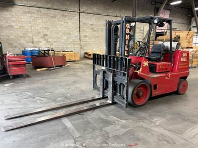 2005 Hyster S155XL2 14,000 lbs Forklift Lift Truck Warehouse Industrial bidadoo